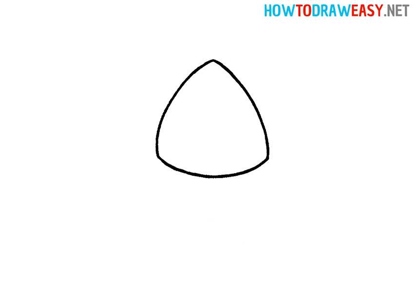 How to Draw a Hyena Step 1