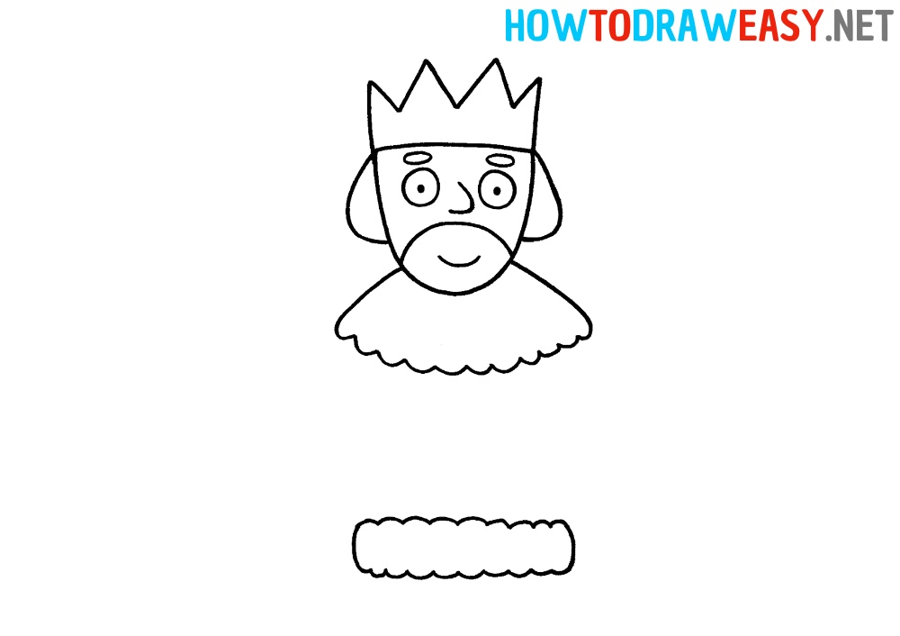 How to Draw a King Easy for Kids