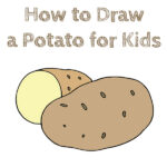 How to Draw a Potato for Kids