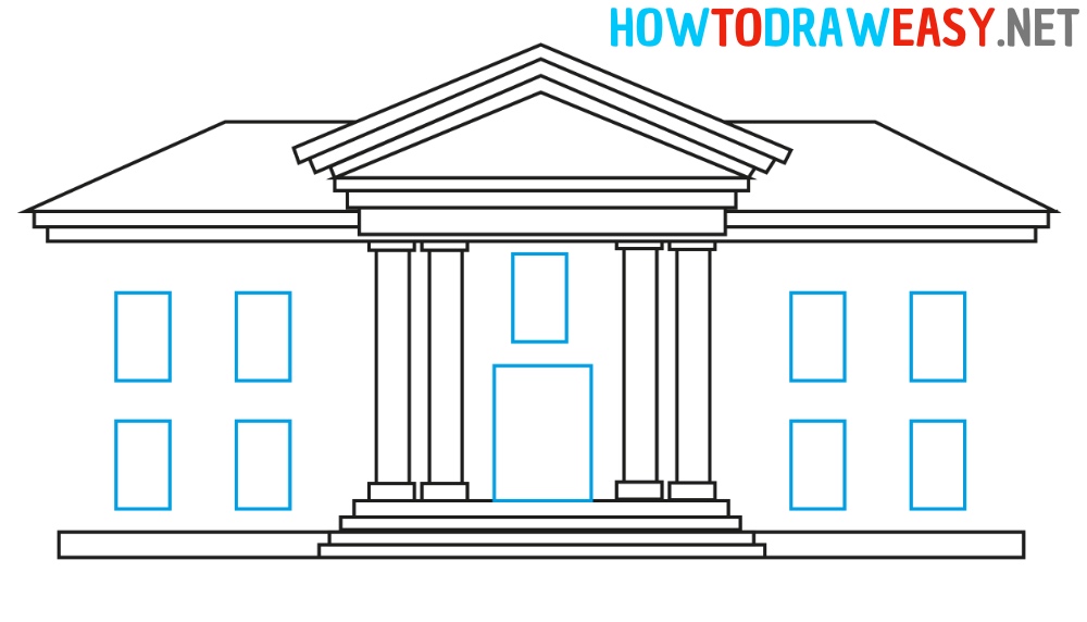 How to Draw a Schoolhouse