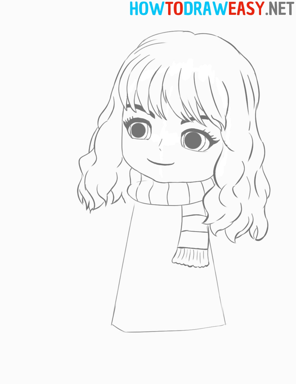 How to Drawing Hermione Granger