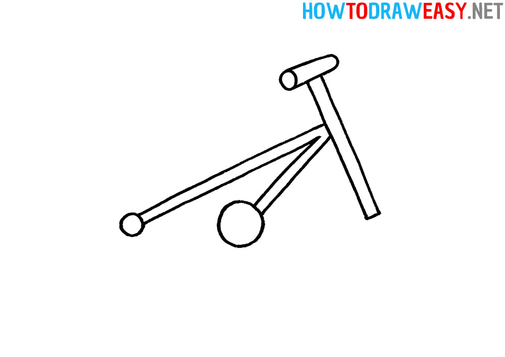 How to Drawing a Bike Easy