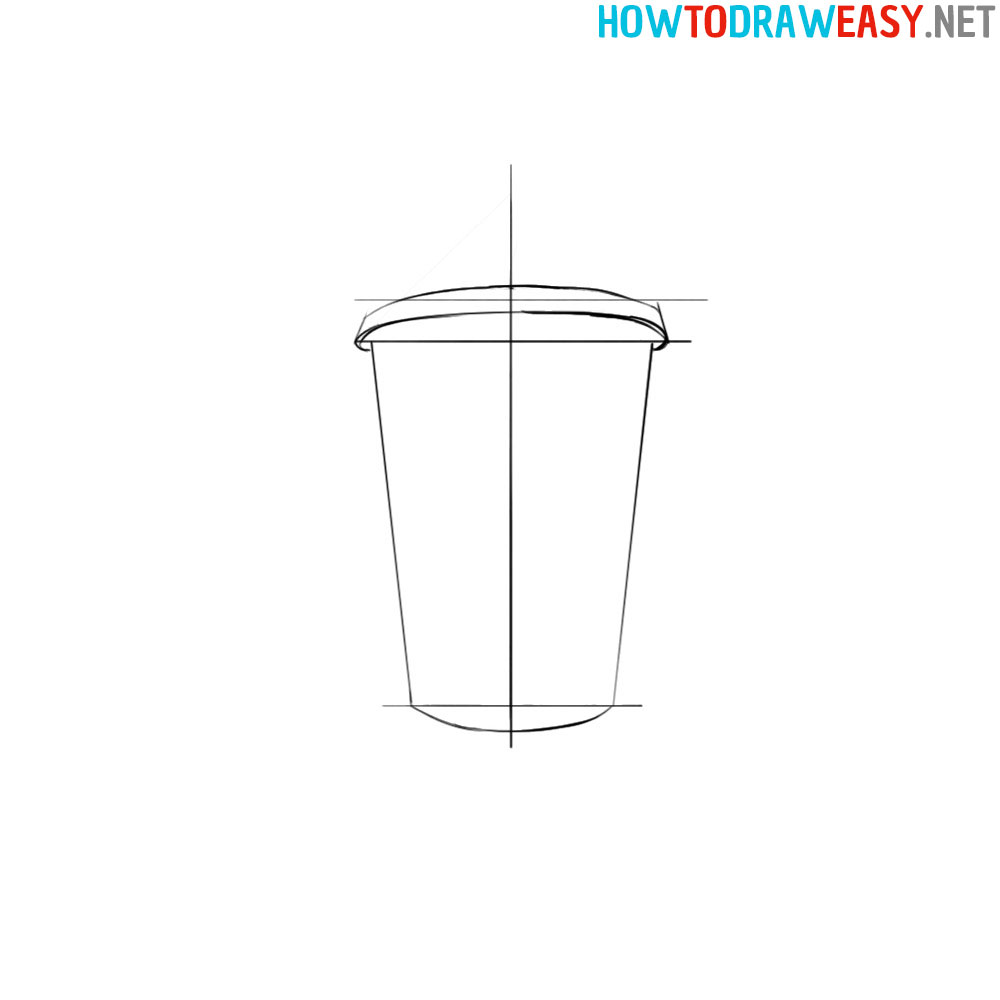 How to Sketch Coffee Cup