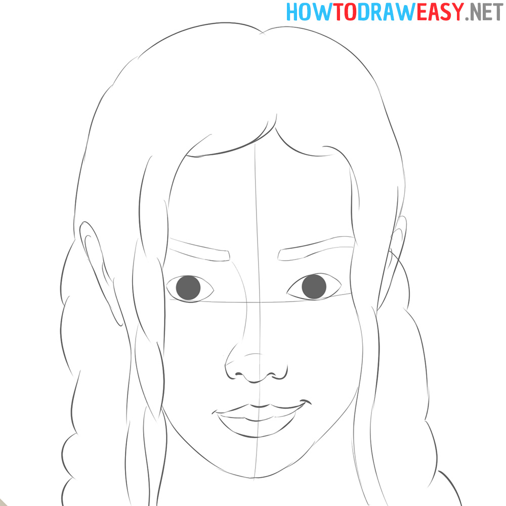 How to Sketch a Girl Face