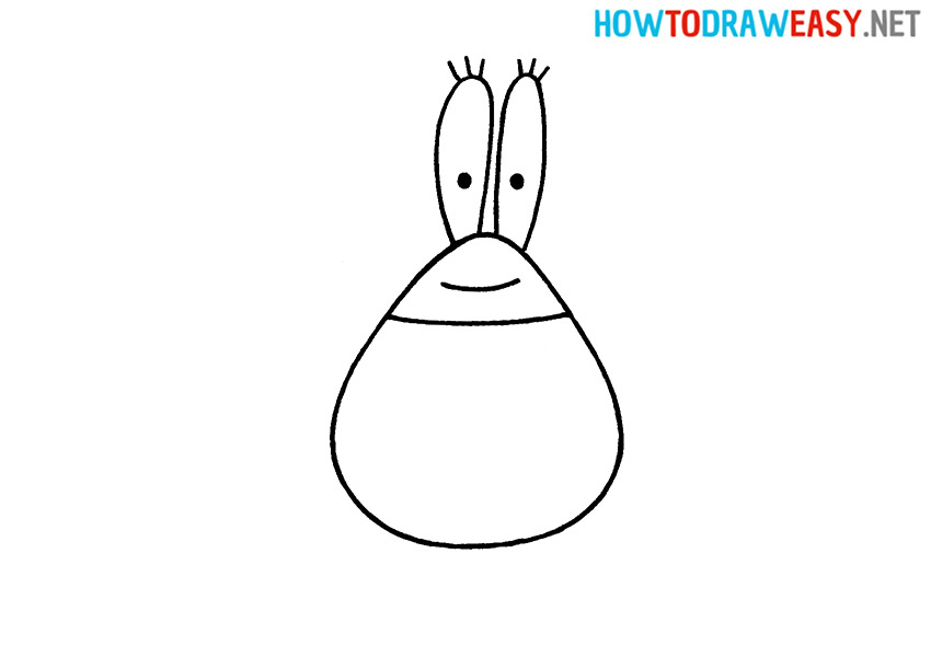 Learn How to Draw Mr. Krabs