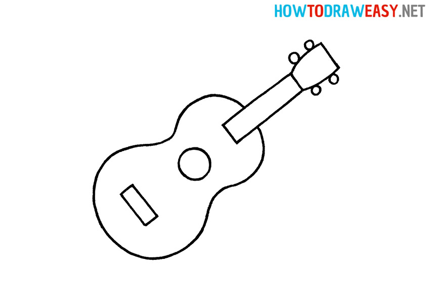Learn How to Draw a Guitar