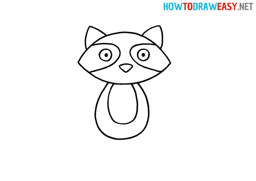 Learn How to Draw a Raccoon