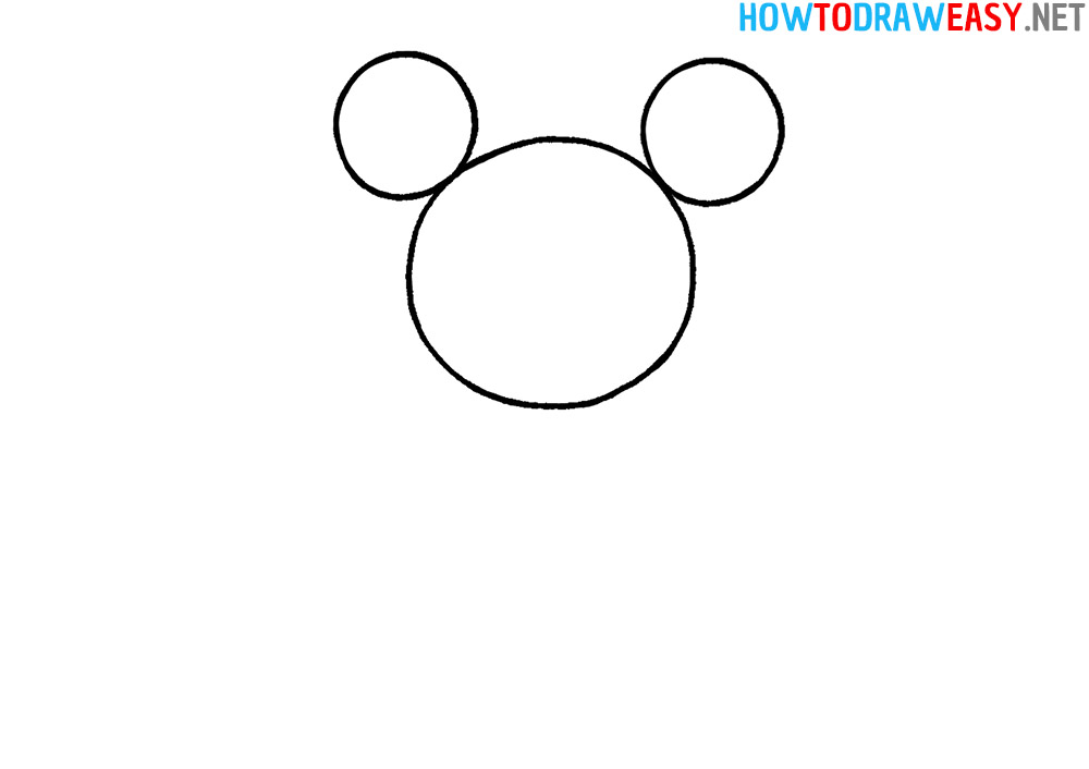 Mickey Mouse Drawing for Kids