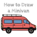 How to Draw a Minivan Step by Step