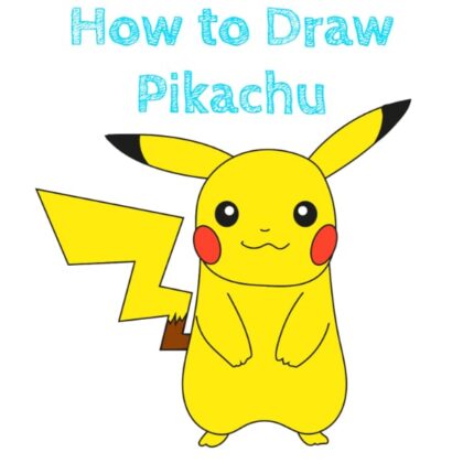 Pikachu How to Draw Easy