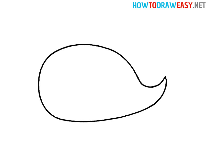 Whale Drawing for Kids