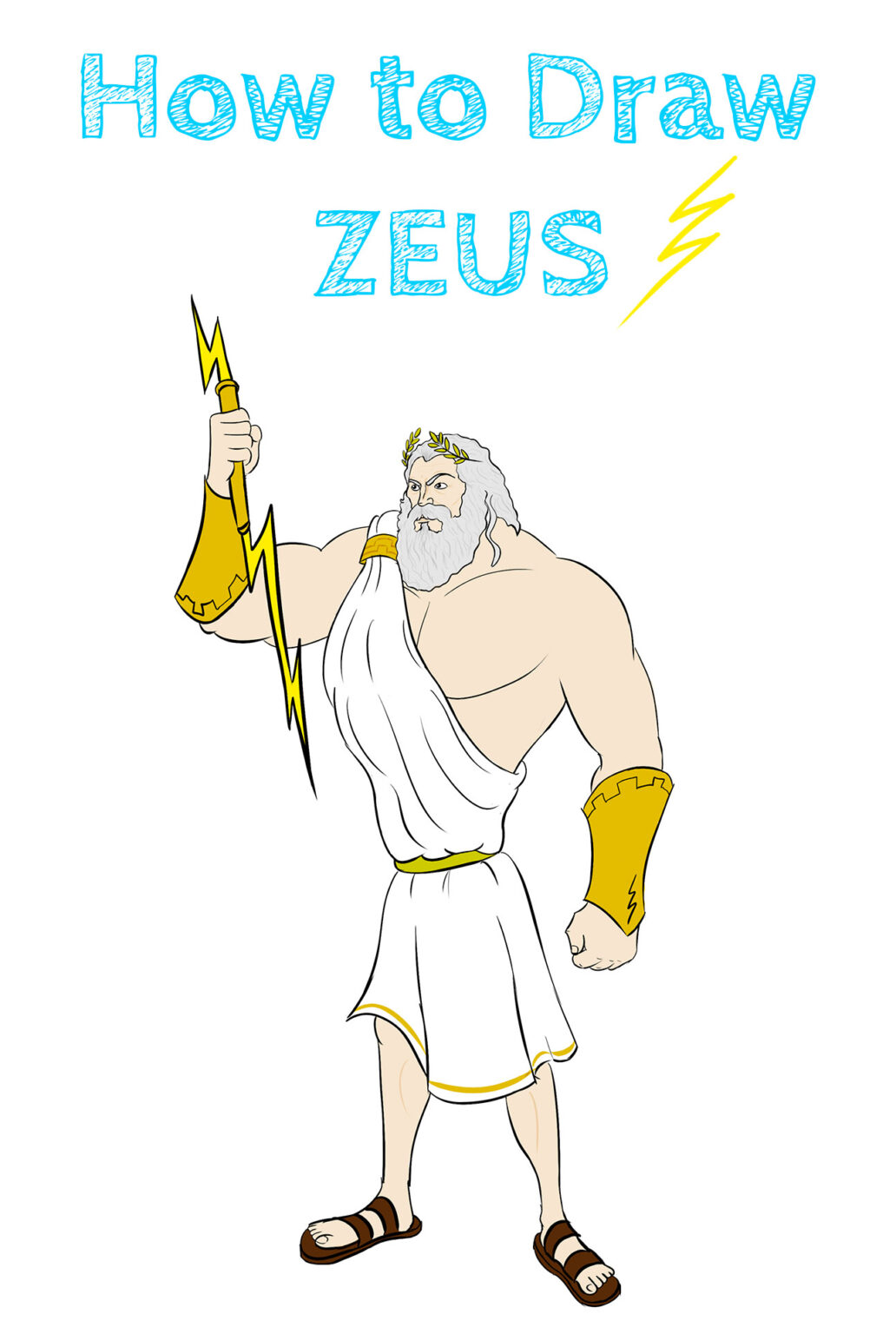 Easy Drawings of Gods Easy Drawings of Zeus - Greenberg Haptly