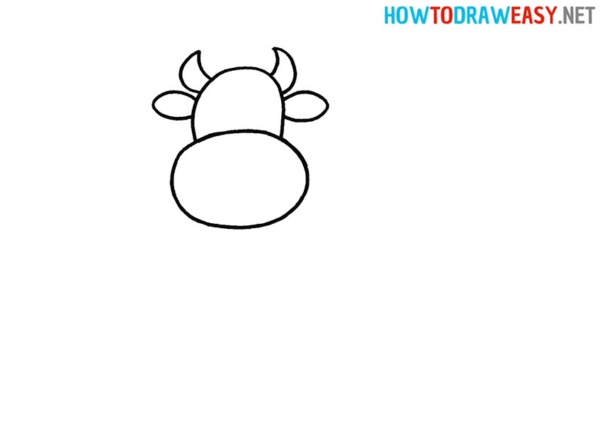 drawing a bull easy
