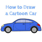 How to Draw a Cartoon Car