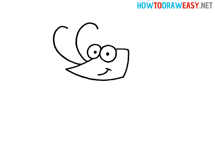 Drawing a Shrimp Head