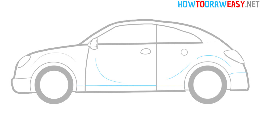 Easy Car Drawing Tutorial
