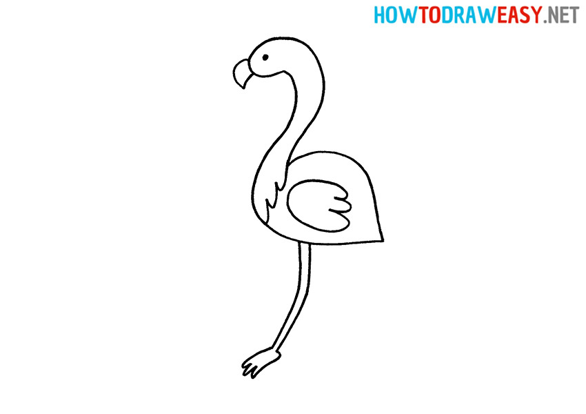 Flamingo How to Draw