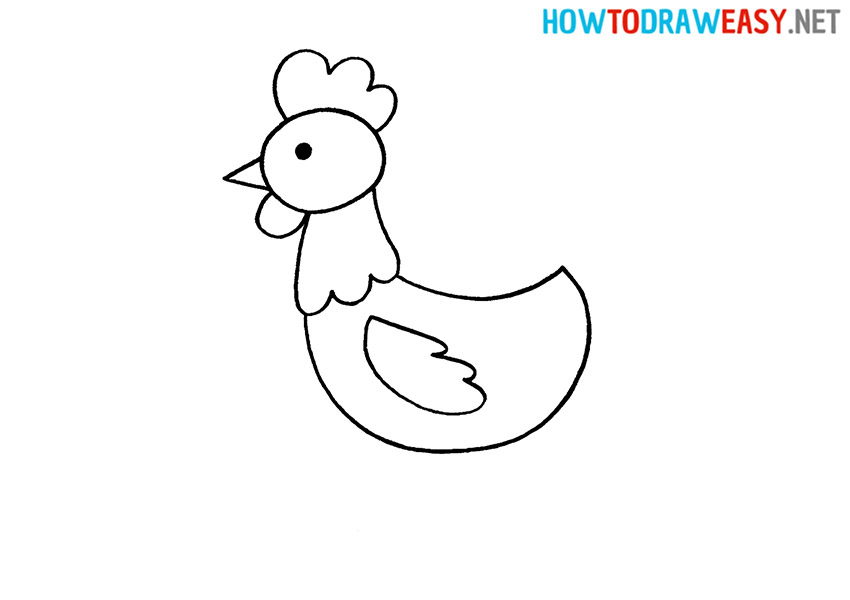 How Do You Draw a Rooster