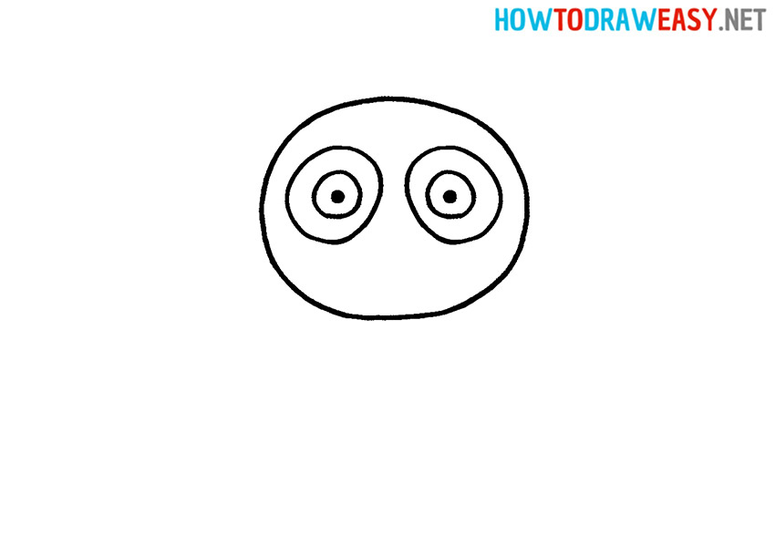 How to Draw Panda Face