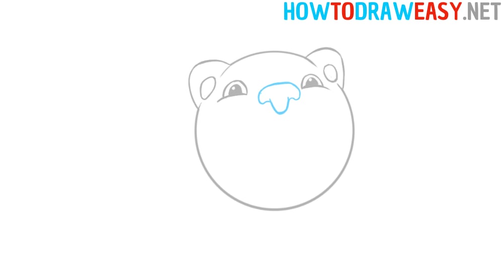 How to Draw a Beaver Nose
