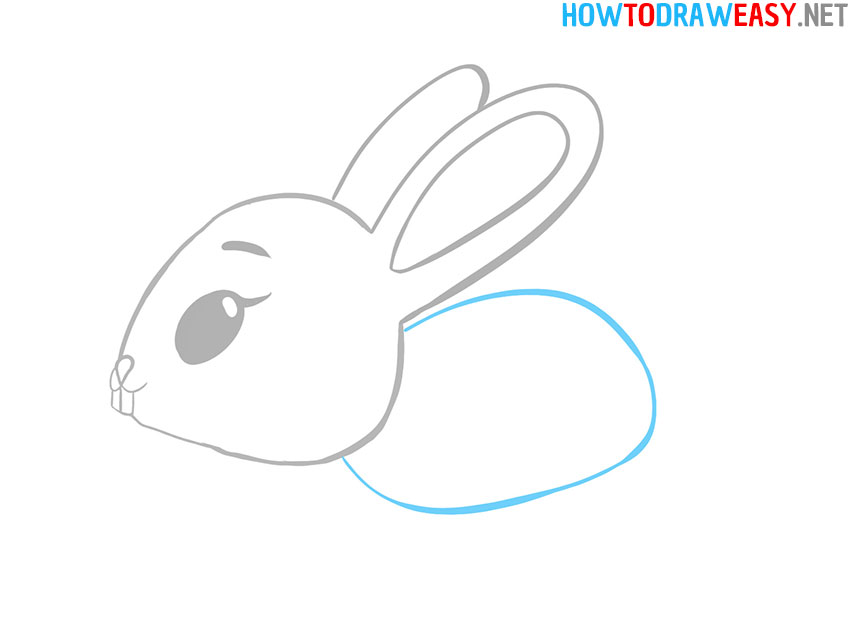 How to Draw a Cartoon Rabbit Easy