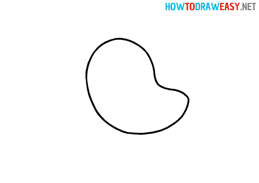 How to Draw a Baby Chick Step 1