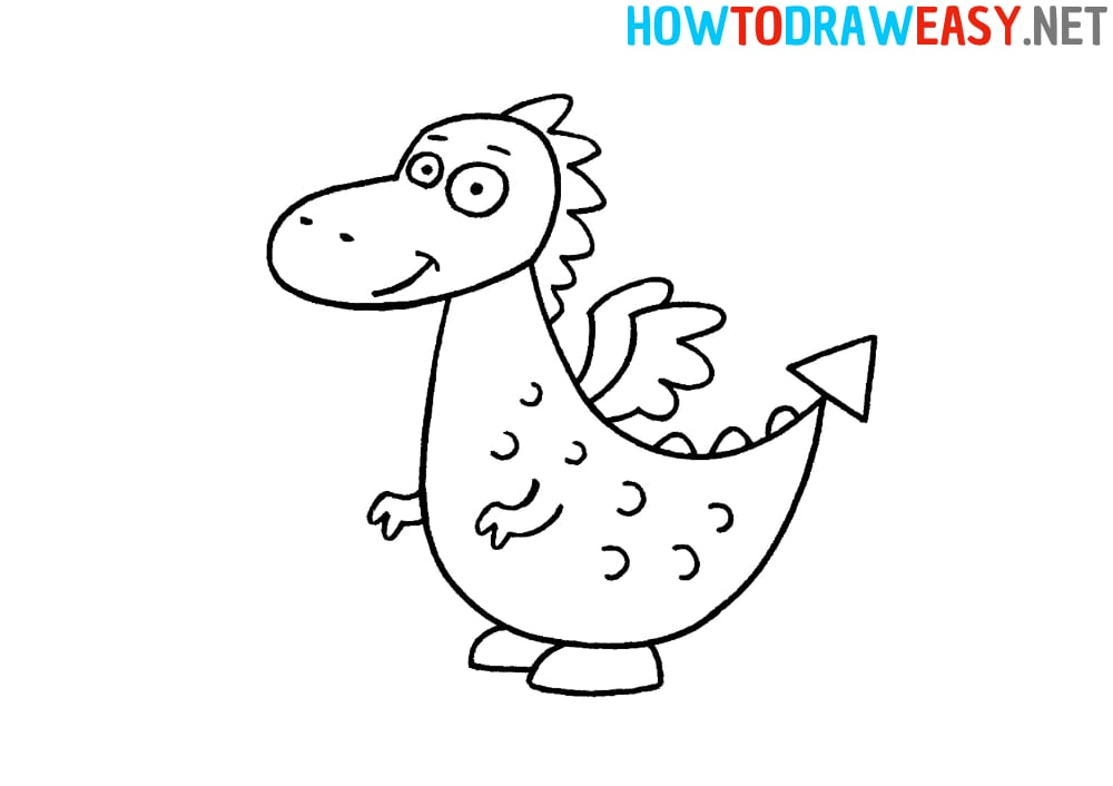 How to Draw a Dragon Easy