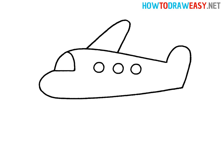 How to Draw a Easy Plane