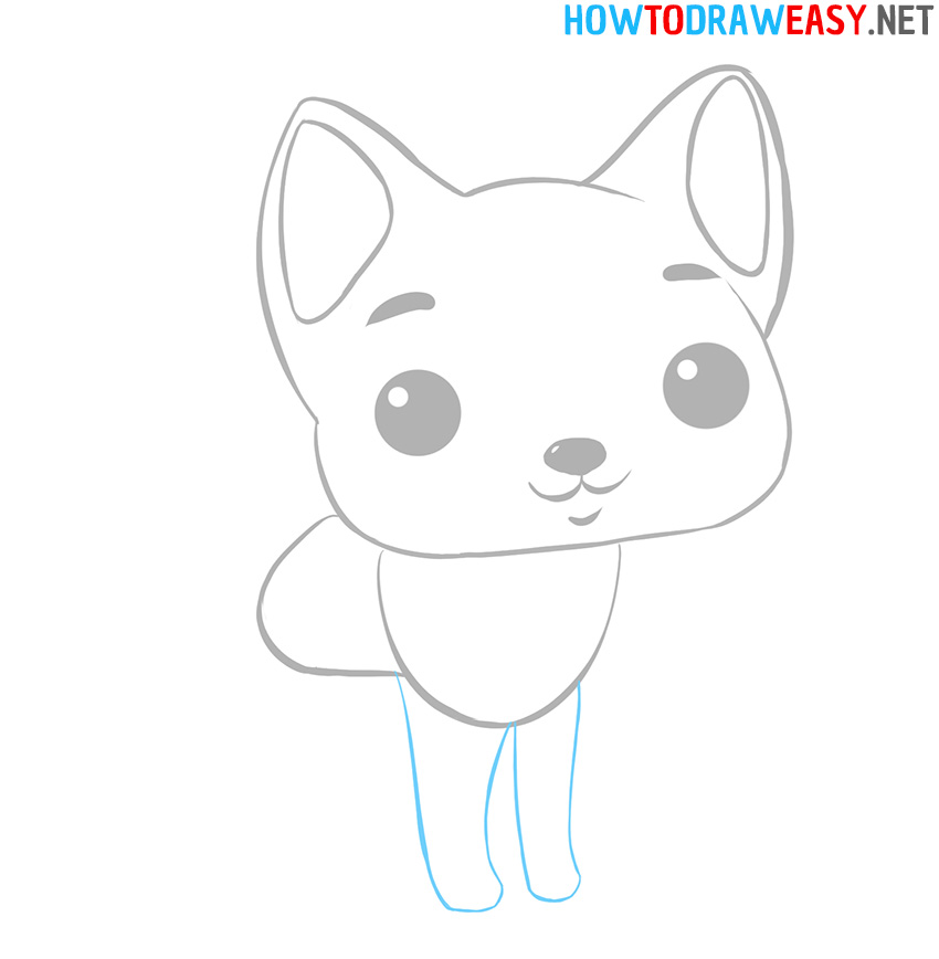 How to Draw a Fox Cute