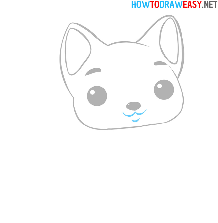 How to Draw a Fox Head
