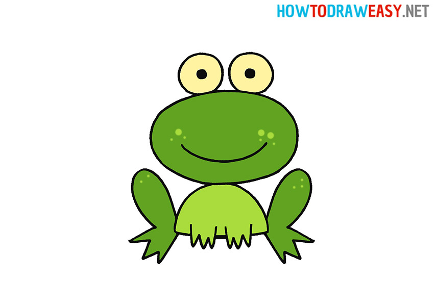Draw a Frog Cartoon
