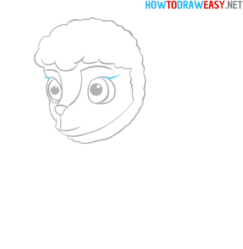 How to Draw a Sheep Easy Step by Step