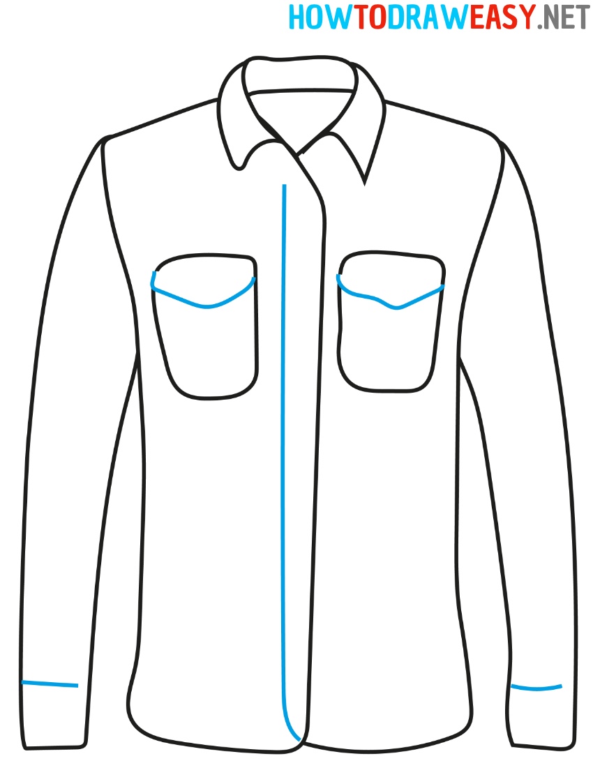 How to Draw an Easy Shirt