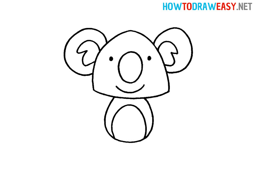 Koala How to Draw