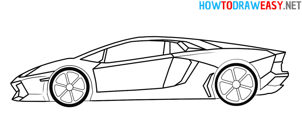 Lamborghini Drawing