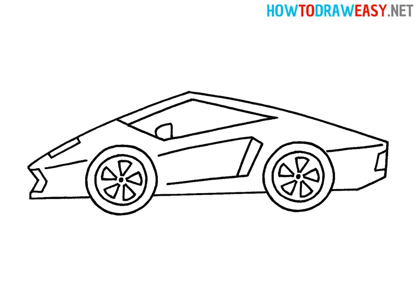 Lamborghini How to Draw