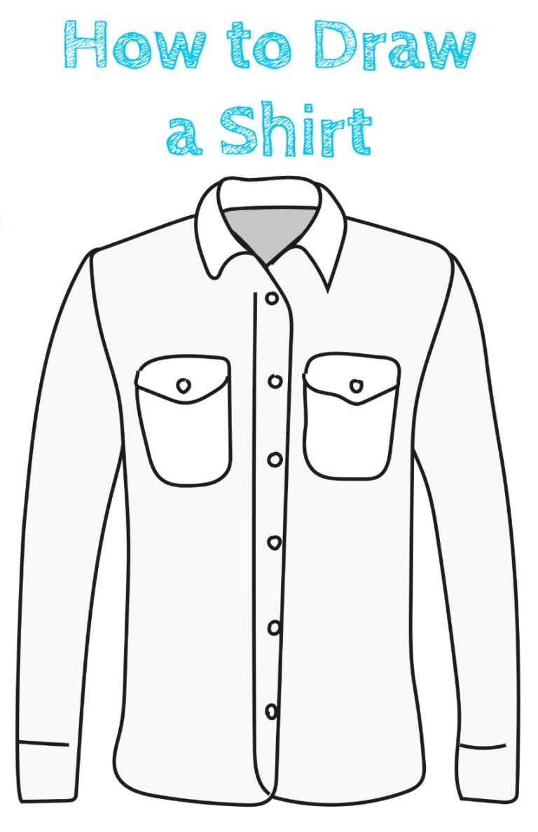 How to Draw a Shirt How to Draw Easy