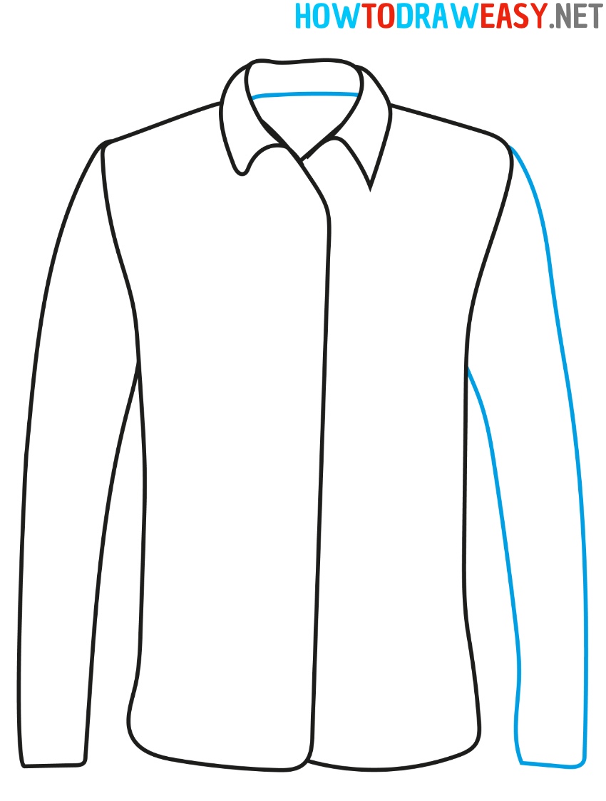 Shirt Sleeve Drawing