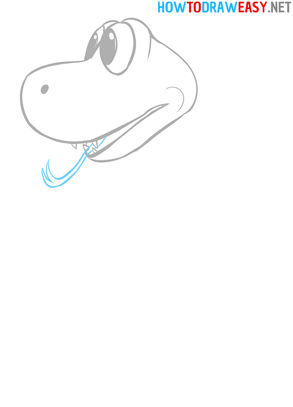 Snake Head Drawing