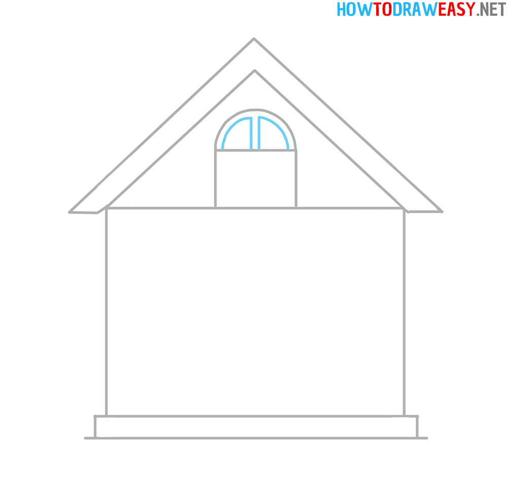 house drawing easy