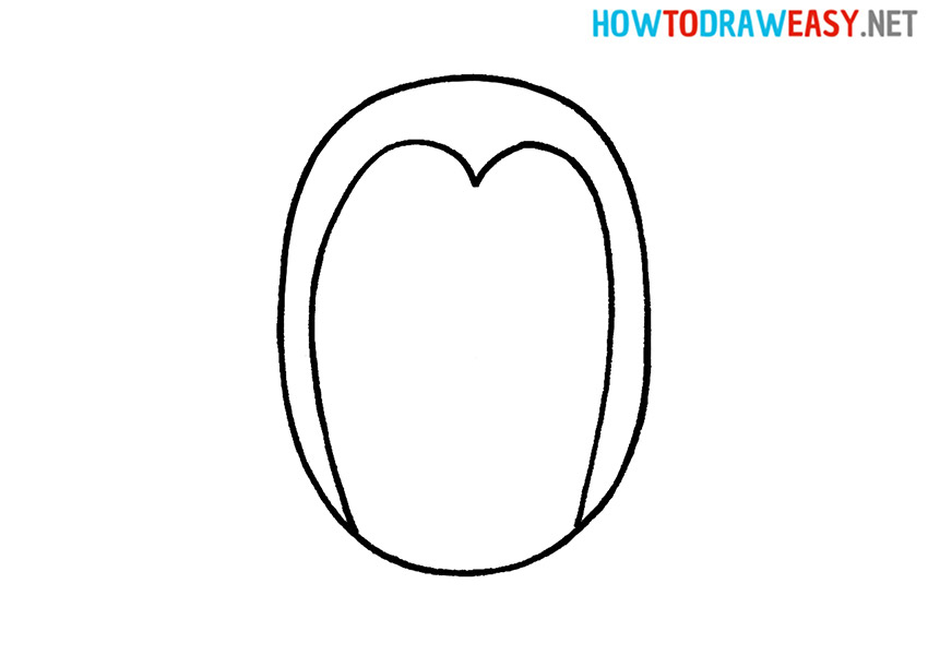 how do you draw a penguin