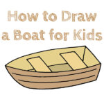 How to Draw a Boat for Kids