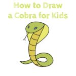 How to Draw a Cobra for Kids