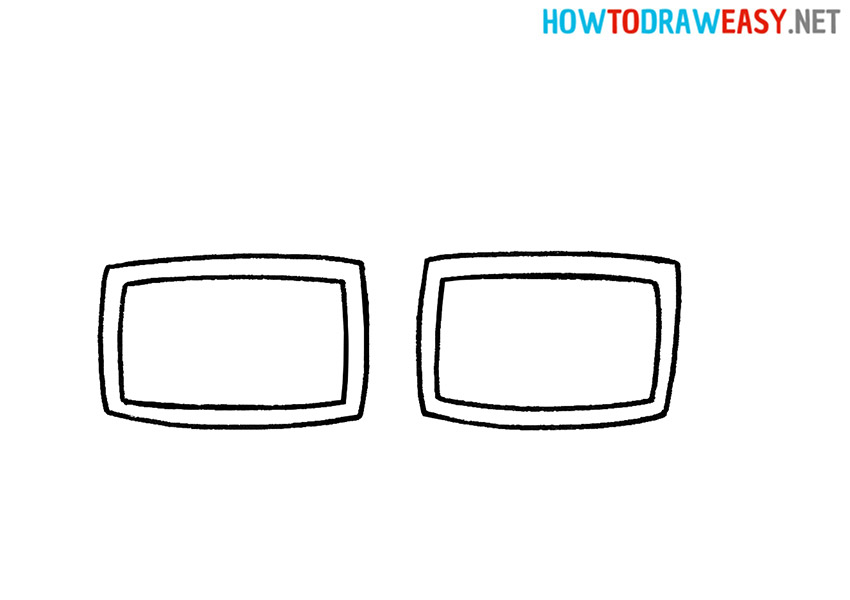 Glasses How to Draw