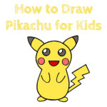 How to Draw Pikachu for Kids