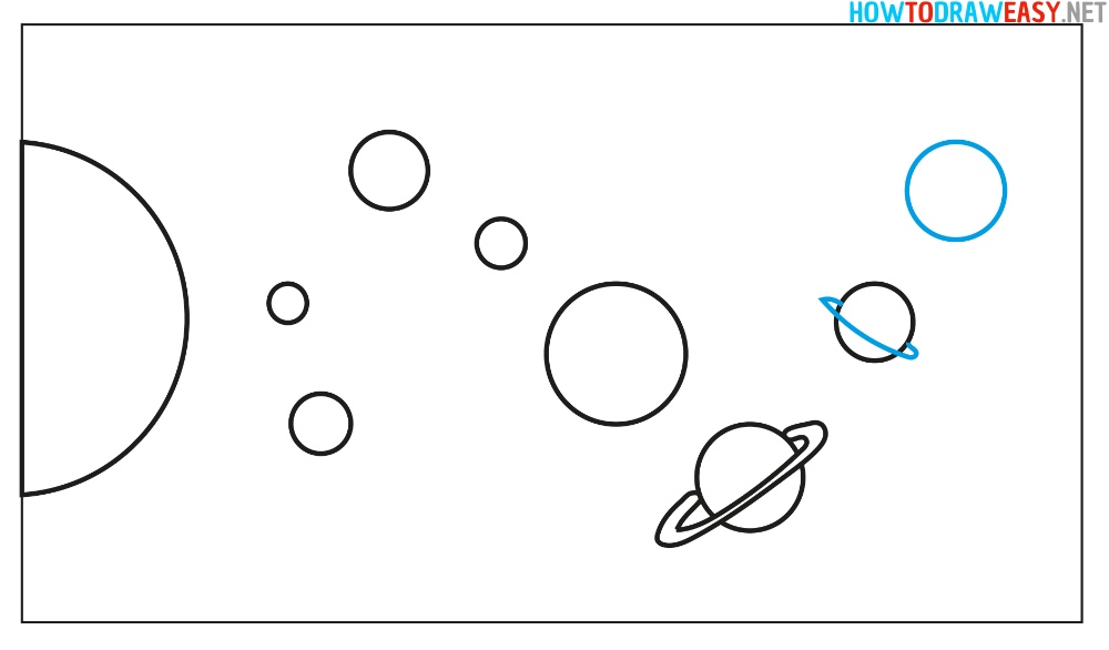 How to Draw Planets in Solar System