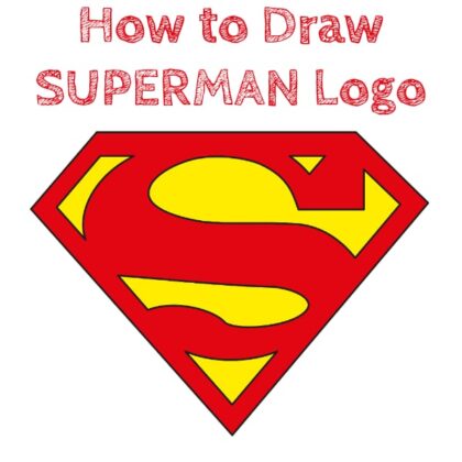 How to Draw Superman Symbol