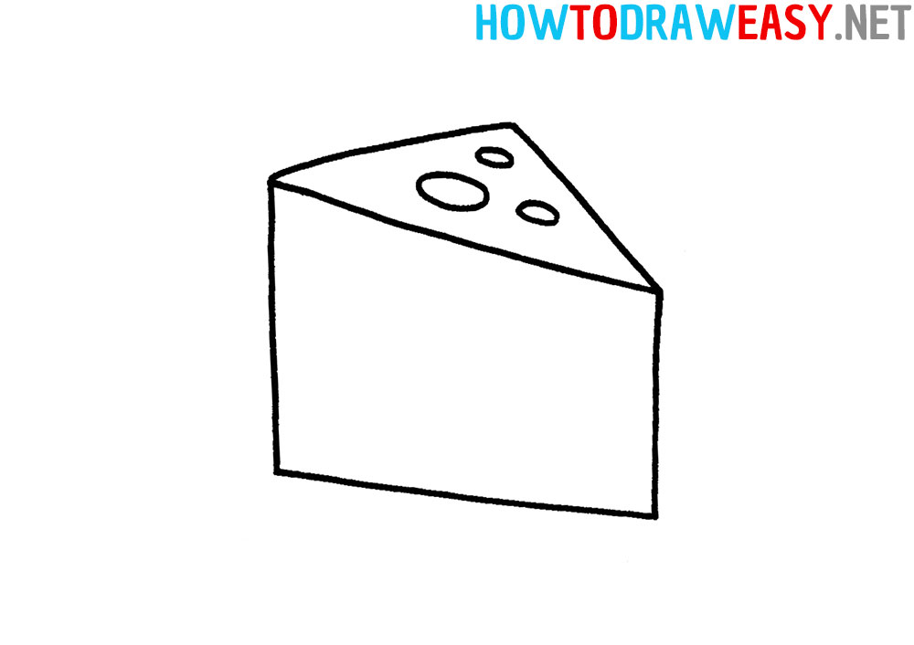 How to Draw a Cartoon Cheese