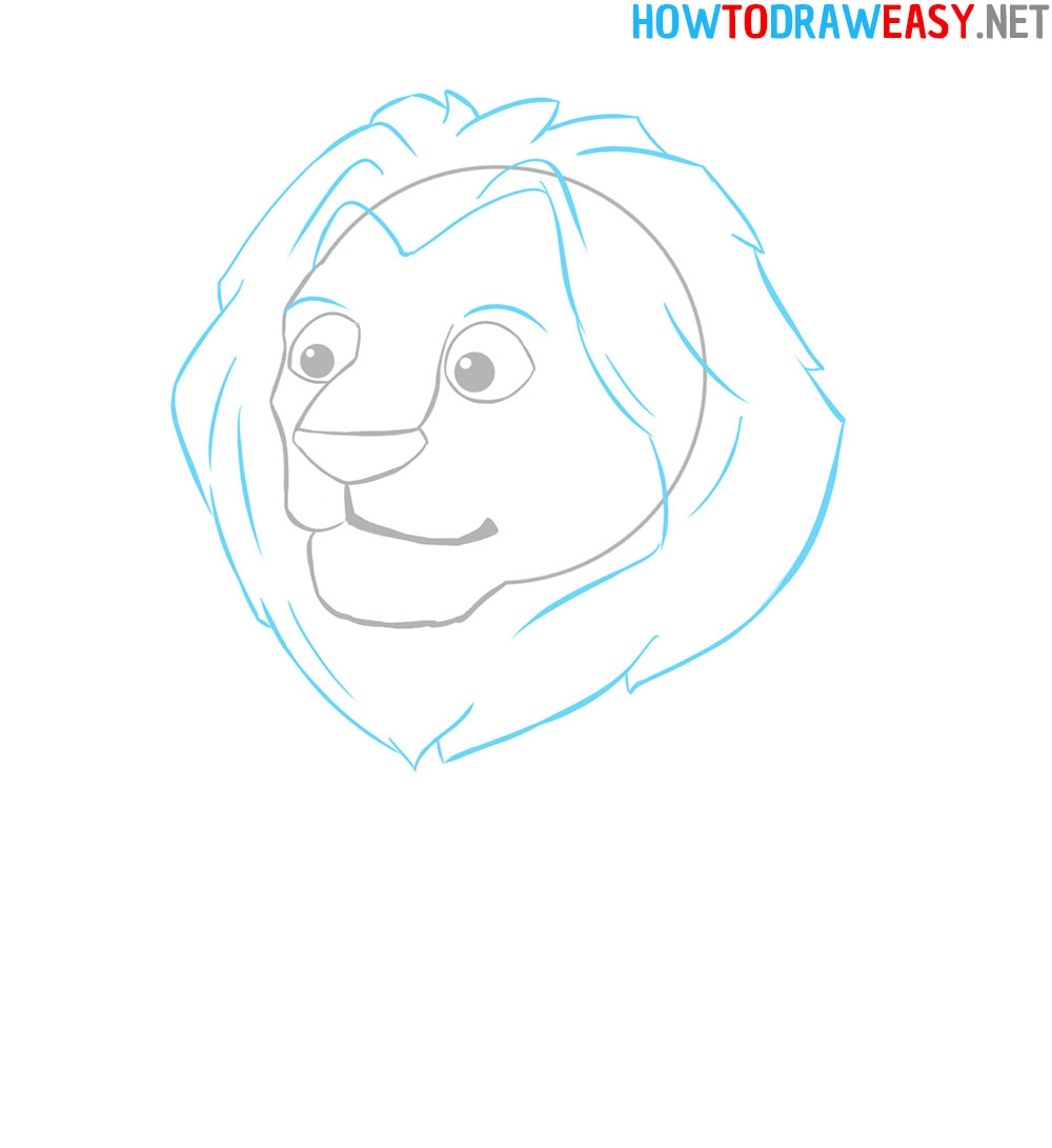 How to Draw a Lion Mane