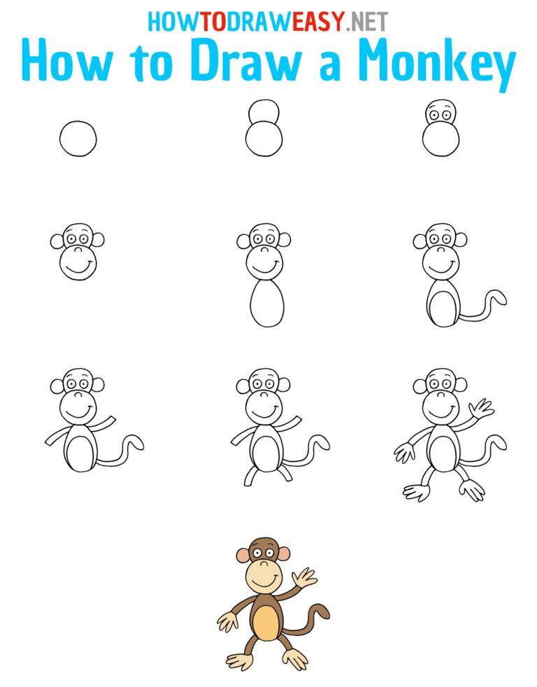 Monkey drawing tips and tricks
